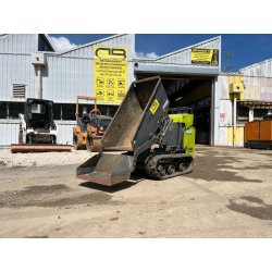 IHIMER Brouette à chenille autochargeuse 220L électrique à batterie