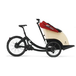 Vélo-taxi Triobike à assistance électrique - transport de 1 ou 2 personnes - Moteur Brose Drive S - Autonomie 40 km