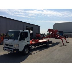 Nacelle araignée LEO24GT - Hauteur 24m - Déport 12m - Capacité 250kg - Motorisation bi-énergie