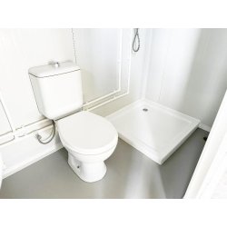 WC avec douche - Solution modulaire haut de gamme pour habitation et espaces sanitaires - 120x220x250cm