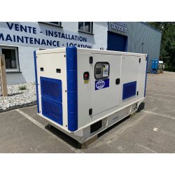 Groupe électrogène d'occasion FG WILSON avec capote neuf déstockage - 1 GE Perkins Marelli et 2 GE Perkins Marelli - 110 KVA