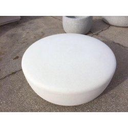 Jardinière en béton Russes - Russes J-71 et J-130 - Blanc / Gris / Ocre - Finition petra 1
