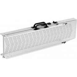 Rampe d'accès perméable double téléscopique en aluminium - MX-TM-150 - 150 cm à 300 cm - Charge jusqu'à 300 kg