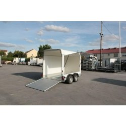 Remorque fourgon - debon - roadster 500 sandwich avec hayon lateral ouvrant