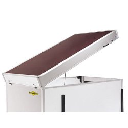 HKU 132513-17P - Remorque fourgon Humbaur - 3.78 m - Bois-alu, un essieu, charge utile 835 kg