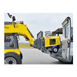 Pelle sur chenille 803 Dual Power - Wacker Neuson - Double alimentation diesel et électro-hydraulique