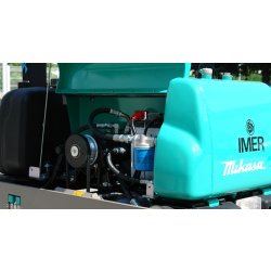 Rouleau vibrant - MRH 601DS - Compactage de sols et asphalte avec moteur diesel Kubota EA330
