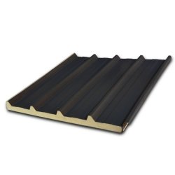 Panneaux sandwich de couverture - Petrus Watersilo S - mousse polyuréthane épaisseur 40 mm - toiture isolante pour bâtiments agricoles et garages
