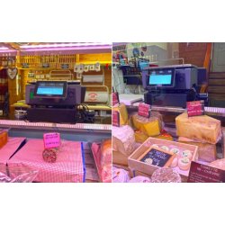 Caisse enregistreuse tactile avec balance et logiciel de caisse pour boucherie, charcuterie, fromagerie et primeur - TigraCash