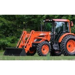 Tracteur agricole Rx7320PC Creeper - Kioti - Moteur diesel CRDI 73 HP, transmission hydraulique et cabine de luxe