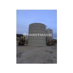 Silo à ciment boulonné, capacité de 2000 tonnes - CS-2000 - Constmach