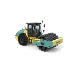 Compacteur de sol - Ammann ARS 220 T4f - longueur 6738 mm - poids 22 tonnes - systèmes avancés de vibration et amplitude