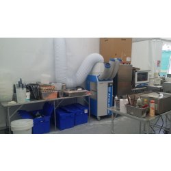 Climatiseur monobloc industriel compact, robuste et facilement déplaçable - AIRREX HSC 3500 (7,3 kw)