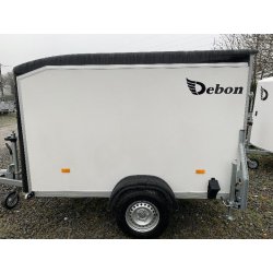 Remorque fourgon en polyester composite DEBON - C255 V2 - PTAC : 750 à 1300 kg - Reference -FOURGON_C255