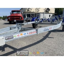 Remorque bateau multi-rouleaux GALAXY - GS75-21 (G510) - PTAC : 750Kg - 1 essieu - Sun Way