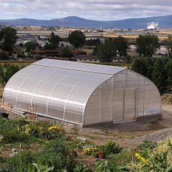 Serre tunnel conçue pour la culture de cannabis avec largeur 36' - Luminosa série 420 MC - Harnois