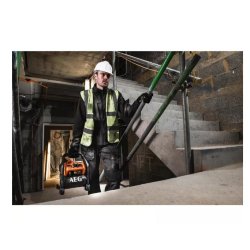 Compresseur Dual Brushless 18V BK18-38BL - AEG - Réservoir 3,8 L - Pompe sans huile - Régulateur précis