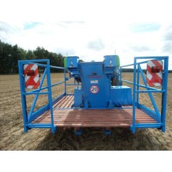 Arracheuse de pommes de terre Krukowiak Pyrus II - 1 rang avec table de triage et plateforme porte-palox - Occasion