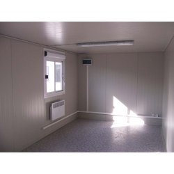Bungalow de chantier isoplus / bureau / 3 x 2 x 2.5 m