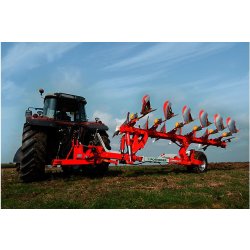 Servo 6.50 semi-portées - charrue agricole - poettinger -