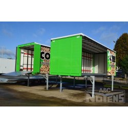 Caisse mobile fourgon - carrosserie - A&C Noyens - espace de transport amovible et intermodal