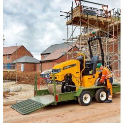 CT260 Rouleau tandem vibrant - JCB - poids opérationnel 2420/2560 kg avec moteur Kubota de 18,5 kW et système télématique LiveLink