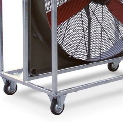 Brasseur d'air TTW 20000 - robuste, mobile et puissant avec débit réglable jusqu'à 20.000 m³/h