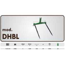 Dhbl pique bottes - geo - 1200 mm
