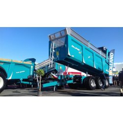 Rollspeed 8851 - Benne agricole monocoque Rolland - Volume maximal 51 m³, hauteur de caisse 1m80, acier HLE