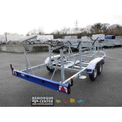 Porte voilier à gruter Sun Way Galaxy GD12 - PTAC : 2400Kg - 2 essieux - Référence G1602V / GD12V