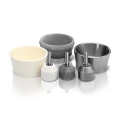 RM 200 - Broyeur à mortier alimentaire Retsch GmbH - Finesse finale < 10 µm - Mélange et homogénéisation de poudres, suspensions et pâtes