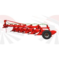 Charrue agricole à versoir fixe - Escudero - châssis 140×140 - largeur de travail variable 12" à 20"