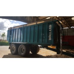Rollpush 7737 benne agricole monocoque - rolland - volume maxi. 37 m3