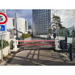 Barrière automatique levante de sécurité - Anti-véhicules-bélier, crash testée à 48 km/h, norme IWA 14-1 - AB-C50+