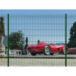 Medium vert - clôture grillagée - ferro bulloni - largeur 2.5 m