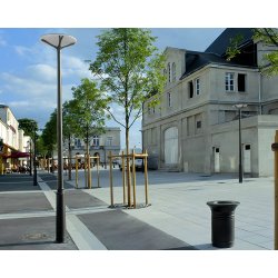 Lampadaire urbain ambiance pm / en aluminium et fonte / 5 m