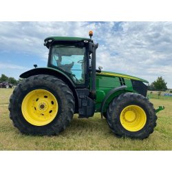 John Deere 7290R - Tracteur agricole haute puissance - 290 ch - 3 742 h - Pneus neufs