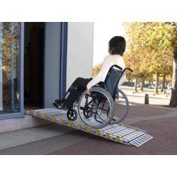 Rampes pmr enroulables pour handicapes