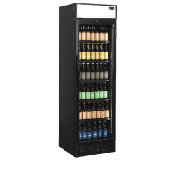 Vitrine réfrigérée cev435cp black TEFCOLD