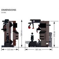 Tcr1xblk - monte/demonte-pneus robotise revolution provac tout type de pneu jusqu'a 30