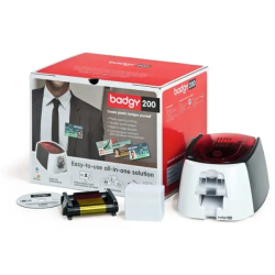Evolis Badgy200 imprimante de cartes en plastique Sublimation de teinte/Transfert thermique Couleur