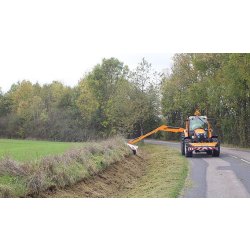 Dextra épareuse - Noremat - Hauteur maxi sur haie 3.63-3.65 m - Faucheuse-débroussailleuse pour usage intensif