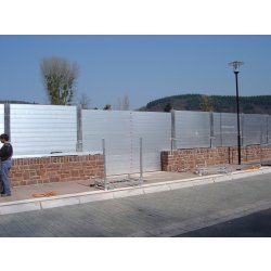 Dispositif anti-inondation démontable non mobile - Flo-Dem 100L - digue démontable en aluminium - protection jusqu'à 1.8m