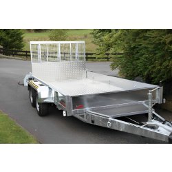 Remorque porte engin - nugent - 3.5t - 2 essieux