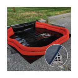 10 boudins anti-Inondations Haute Visibilité Pro - 30m de protection - Quickdam - QD610-10HV