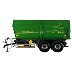 R 180 TAHK - Benne agricole à tandem monocoque - ROMSAN - Capacité 18000 kg