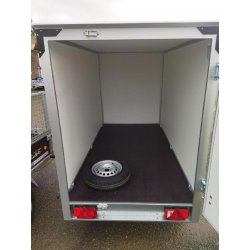 Remorque Fourgon HUMBAUR Multiplis PTAC 750 Kg non freinée 2510*1320*1520 mm - Référence HA752513-15P