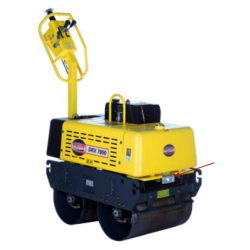 Rouleau compresseur duplex DRX7800 Hatz 800 kg - puissant et polyvalent