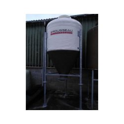 Silo d'aliment d'élevage diamètre Ø1500 - 2.5m3 - Ministar 320 & 700