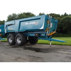 Rollspeed 5327 benne agricole monocoque - rolland - volume maxi. 27 m3